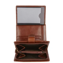 Castelijn & Beerens Gaucho Portefeuille met Rits cognac