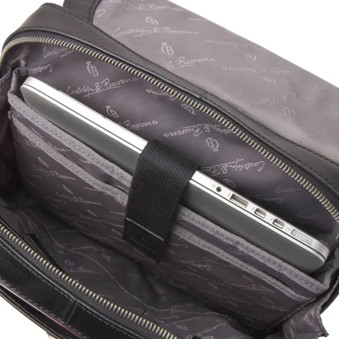 Castelijn & Beerens Gaucho Guus Laptop Backpack 15.6'' zwart
