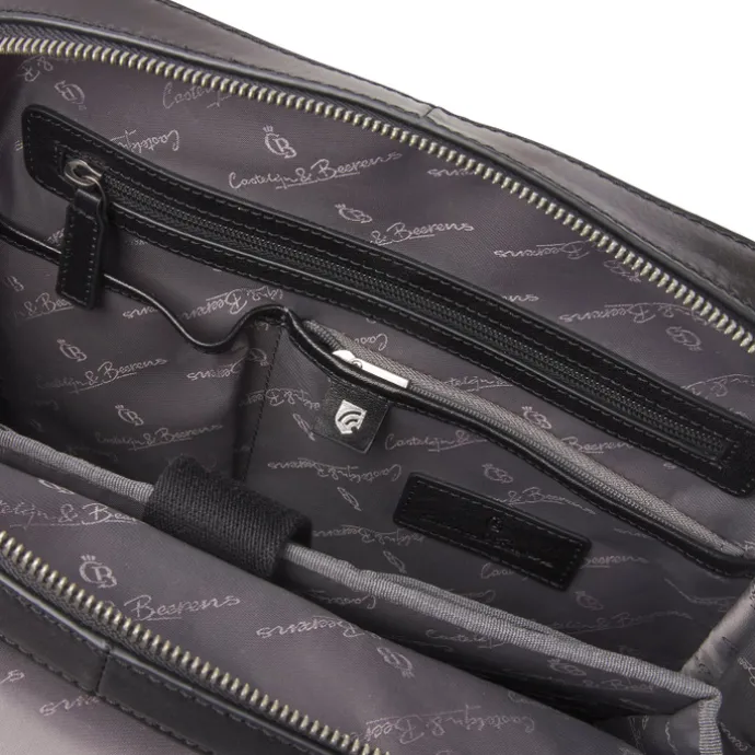 Castelijn & Beerens Gaucho Guus Laptop Backpack 15.6'' zwart