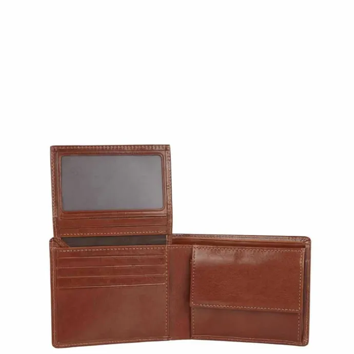 Castelijn & Beerens Gaucho Billfold 9 Creditcards cognac