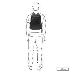 Castelijn & Beerens Nappa X Uniform Travel Backpack 15.6" black