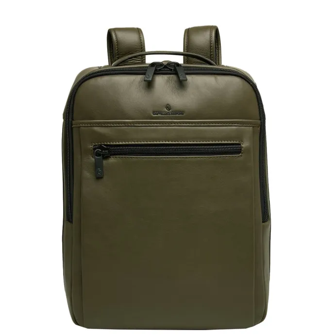 Castelijn & Beerens Nappa X Victor Rugzak 15.6'' + Tablet dark millitary