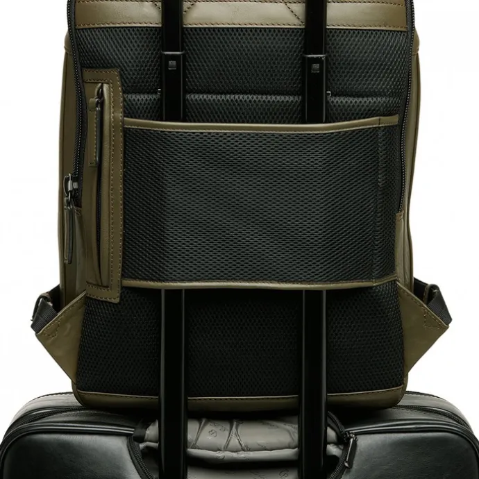 Castelijn & Beerens Nappa X Victor Rugzak 15.6'' + Tablet dark millitary
