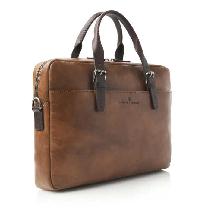 Castelijn & Beerens Rien Laptoptas 15.6'' RFID natural