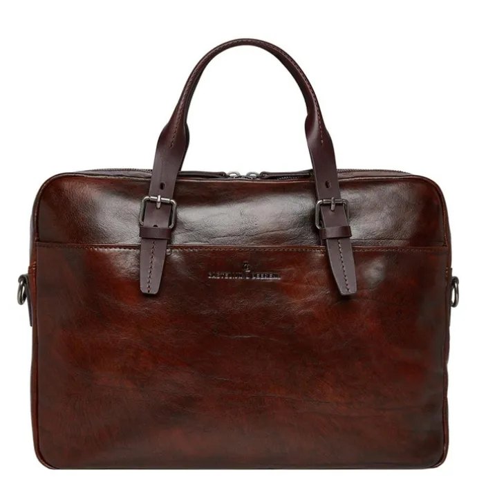 Castelijn & Beerens Rien Laptoptas 15.6'' RFID cognac