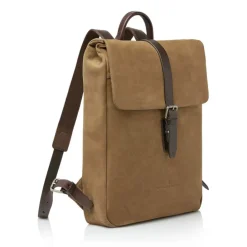 Castelijn & Beerens Veneto Nubuck Laptop Backpack 15.6