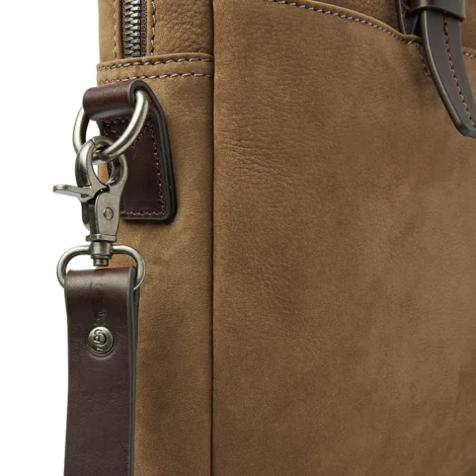 Castelijn & Beerens Veneto Nubuck Laptopbag 15.6" taupe