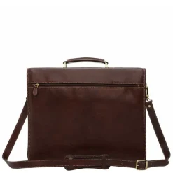 Castelijn & Beerens Verona Laptoptas 15.6'' 3-vaks mocca