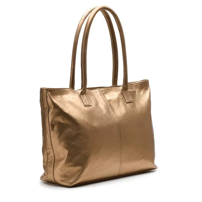Chabo Metallic Shopper metallic copper