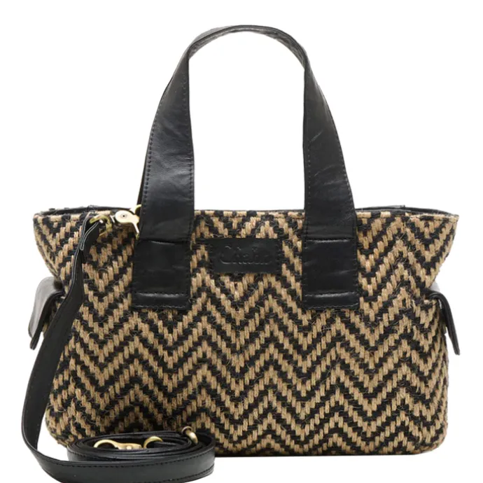 Chabo Romio Jaquard Handbag black