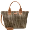 Chabo Romio Jaquard Shopper 14" cognac