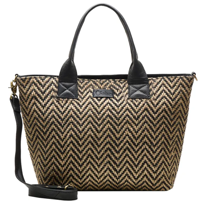 Chabo Romio Jaquard Shopper 14" black