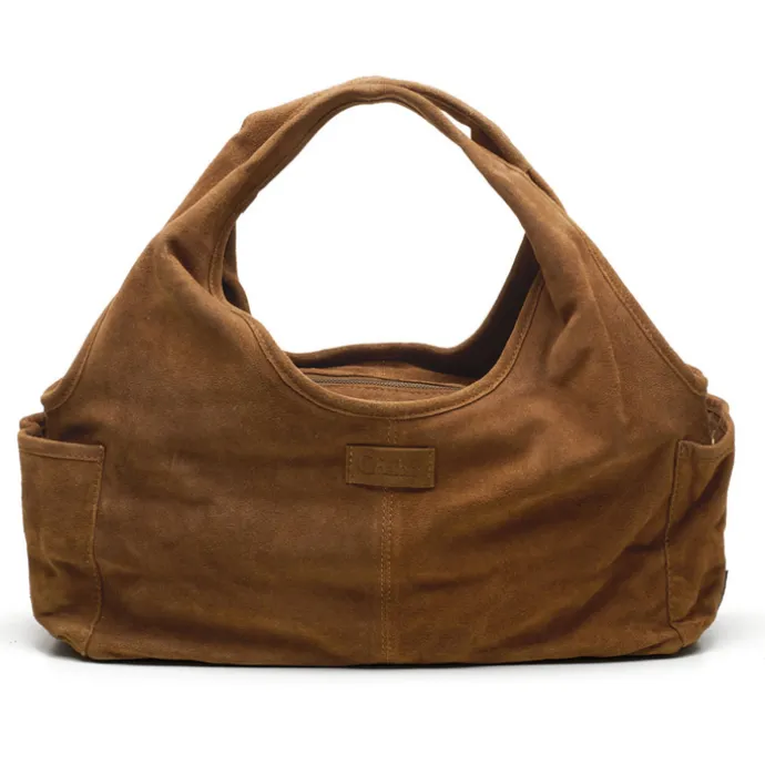 Chabo Suede Sophie Mini Shopper light cognac