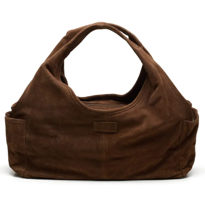 Chabo Suede Sophie Mini Shopper cognac