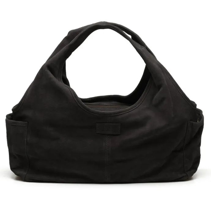 Chabo Suede Sophie Mini Shopper black