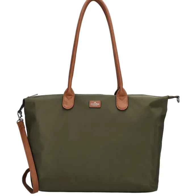 Charm London Buckingham Laptopbag olive green