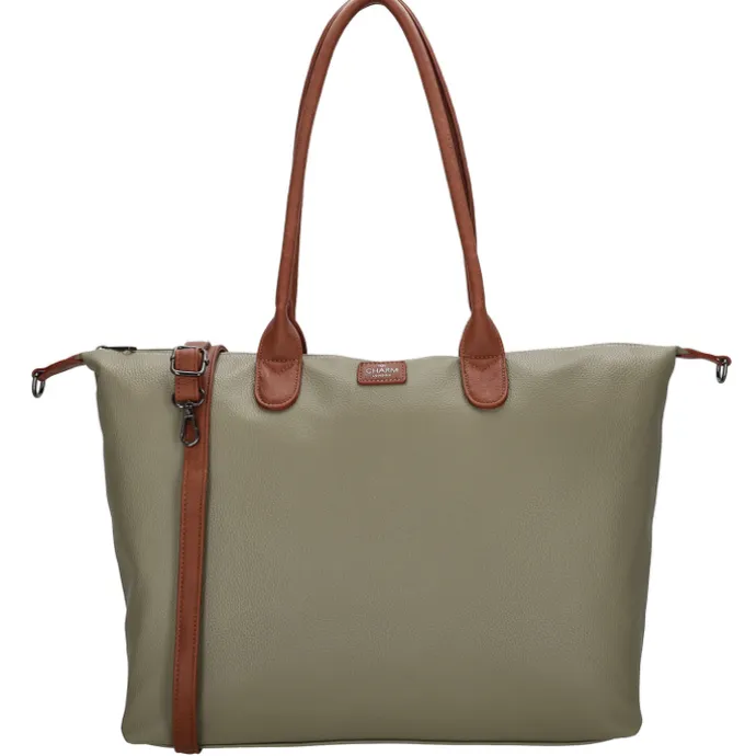 Charm London Buckingham Palace Laptopbag olive green
