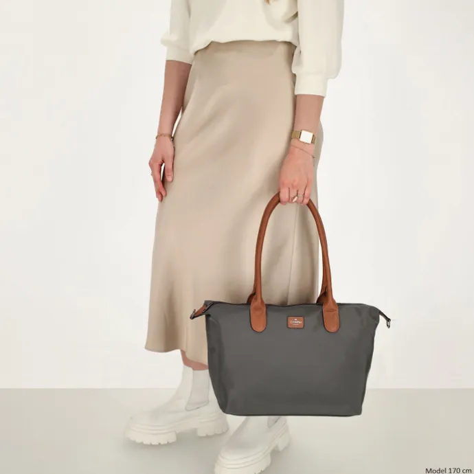 Charm London Buckingham Shopper grey