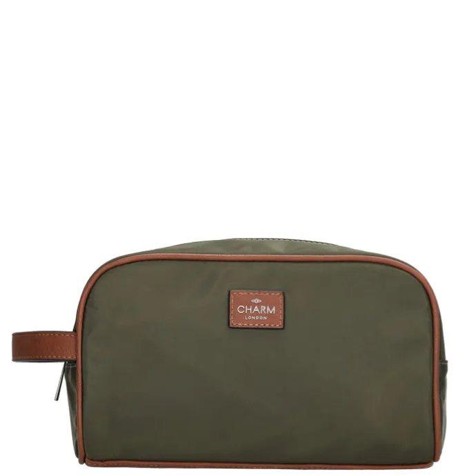 Charm London Buckingham Toiletbag olivegreen