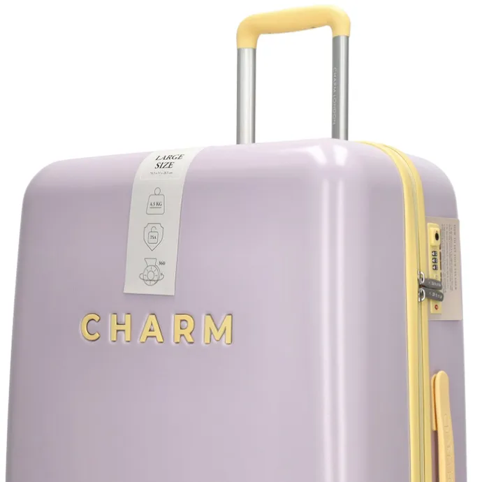 Charm London Capetown Trolley Set lila