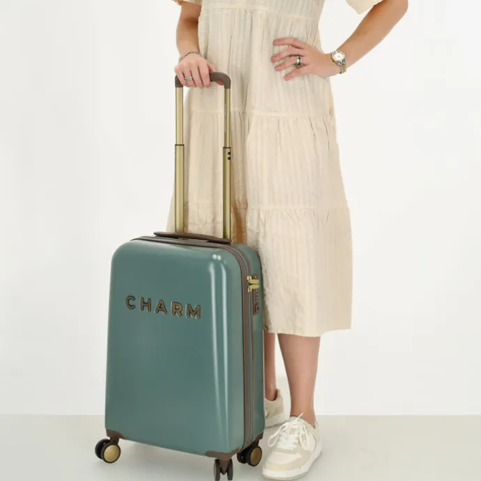 Charm London Capetown Trolley S dark green