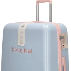 Charm London Capetown Trolley Set baby blue