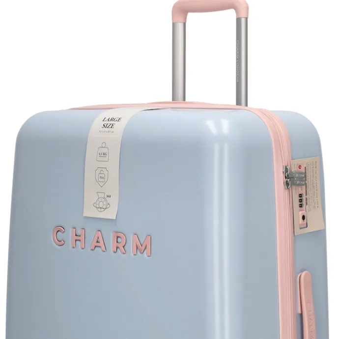 Charm London Capetown Trolley Set baby blue