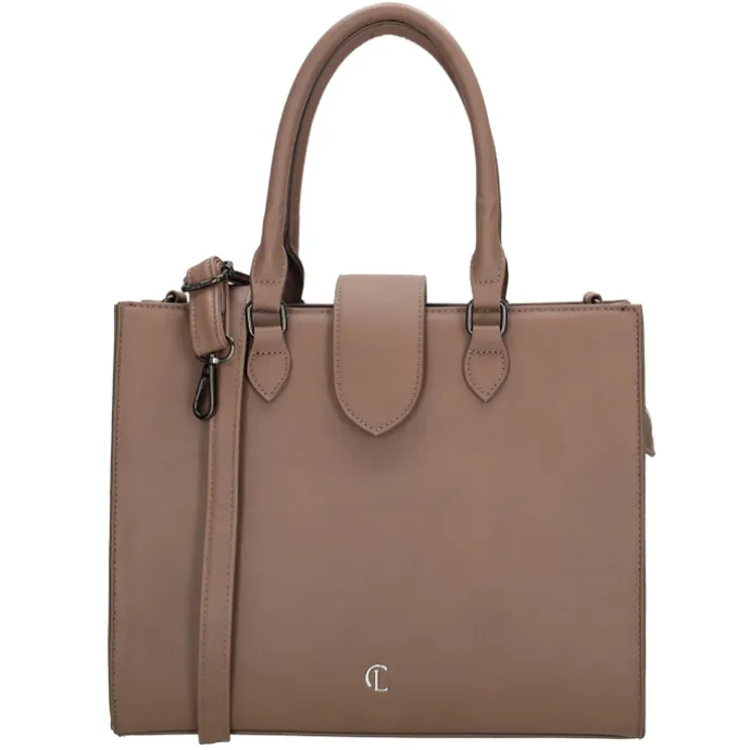 Charm London Castle Hill Handbag taupe