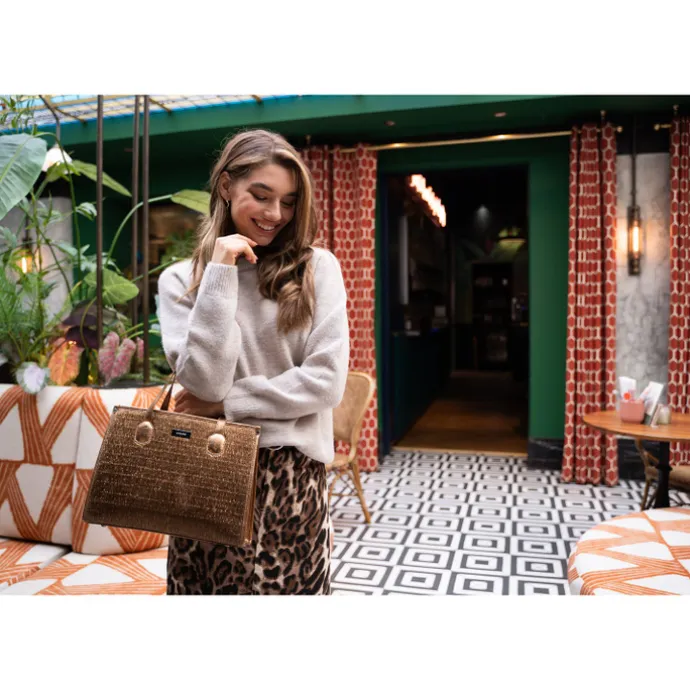 Charm London Kingsway Shopper bronze