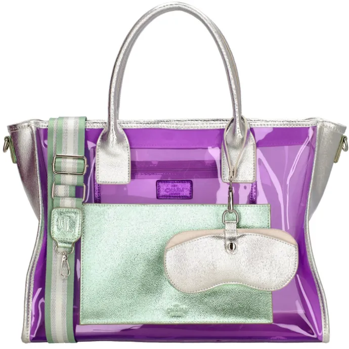 Charm London La Marina Shopper paars