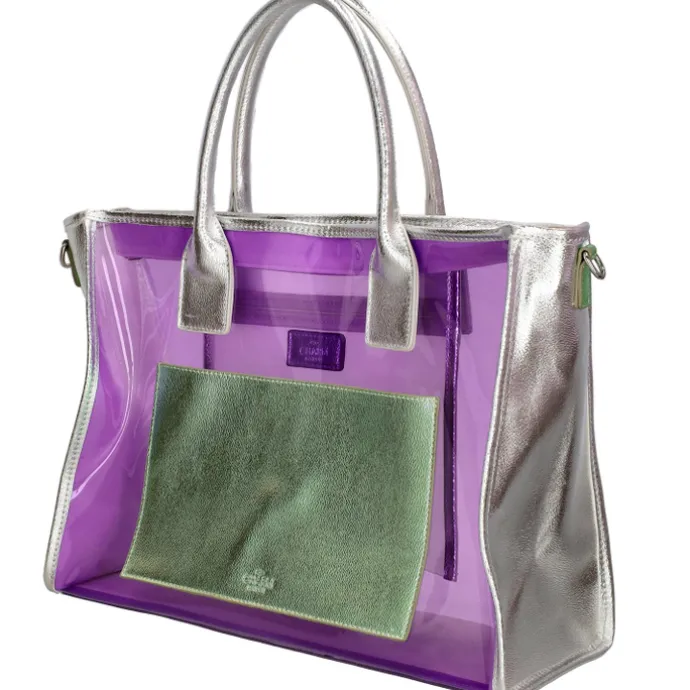 Charm London La Marina Shopper paars
