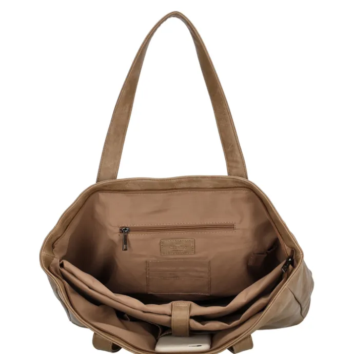 Charm London Liberty Laptoptas 17.3" taupe