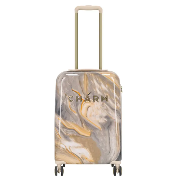 Charm London Marble Trolley Set light grey