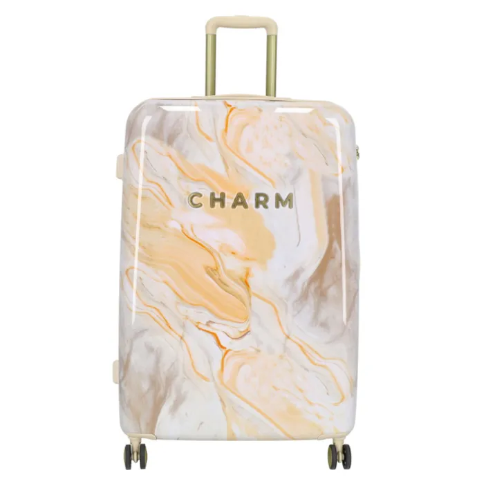Charm London Marble Trolley Set creme