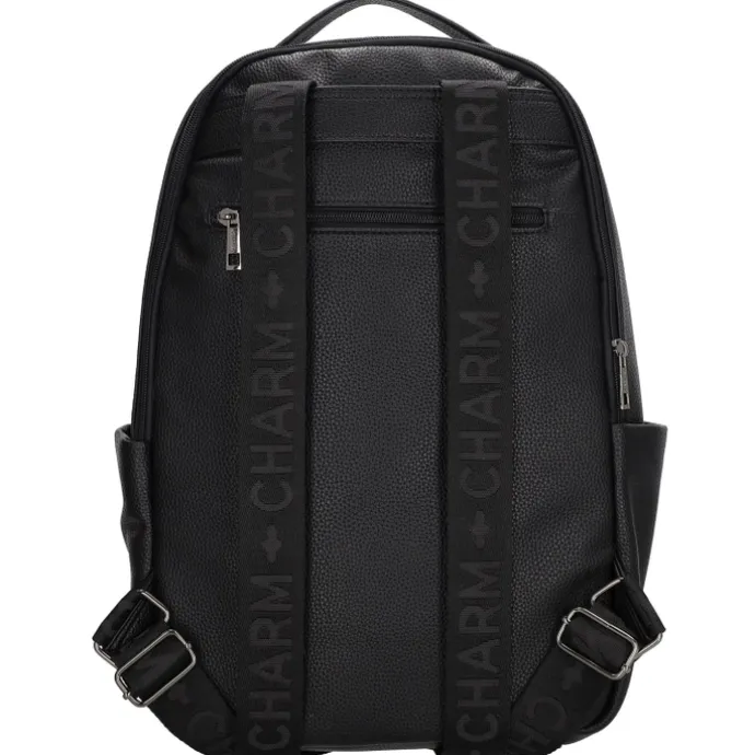 Charm London Mulberry Street Backpack zwart