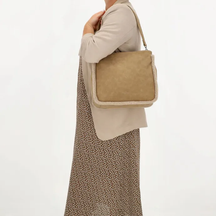 Charm London Newington Shoulderbag taupe