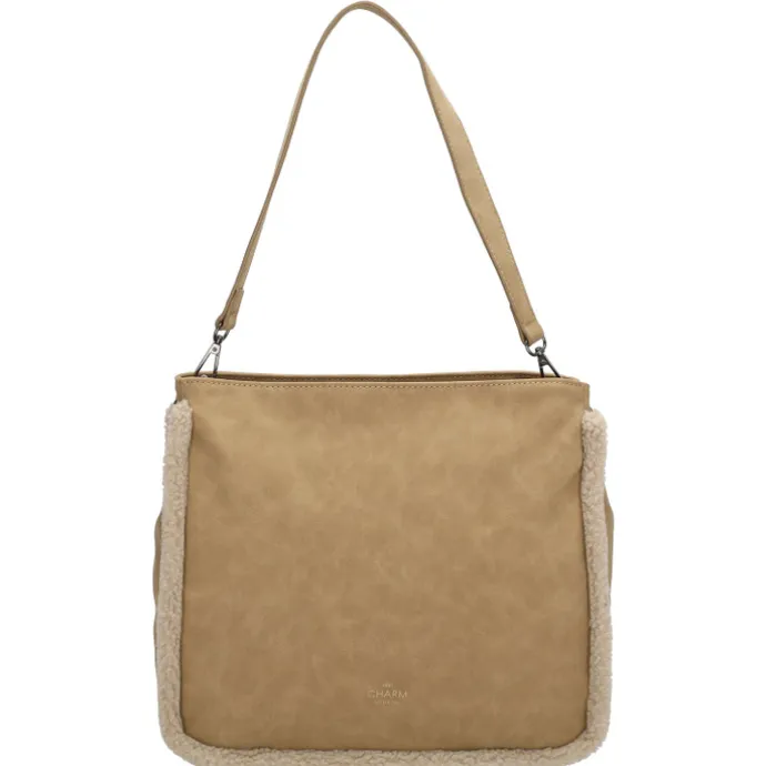 Charm London Newington Shoulderbag taupe