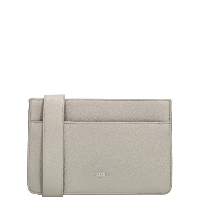 Charm London Princeton Shoulderbag lightgrey