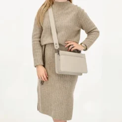 Charm London Princeton Shoulderbag lightgrey