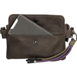 Charm London Tottenham Schoudertas darkbrown