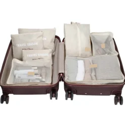 Charm London Travel Accessoires Packingcubes taupe
