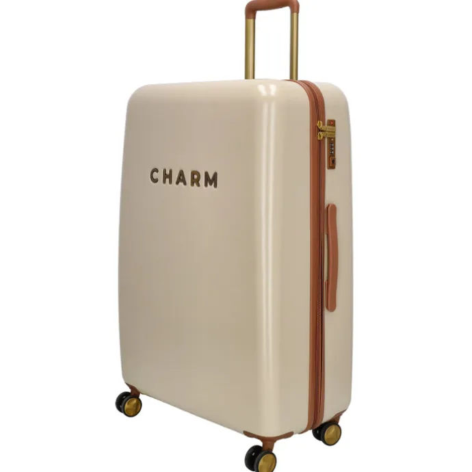 Charm London Travel Trolley L beige