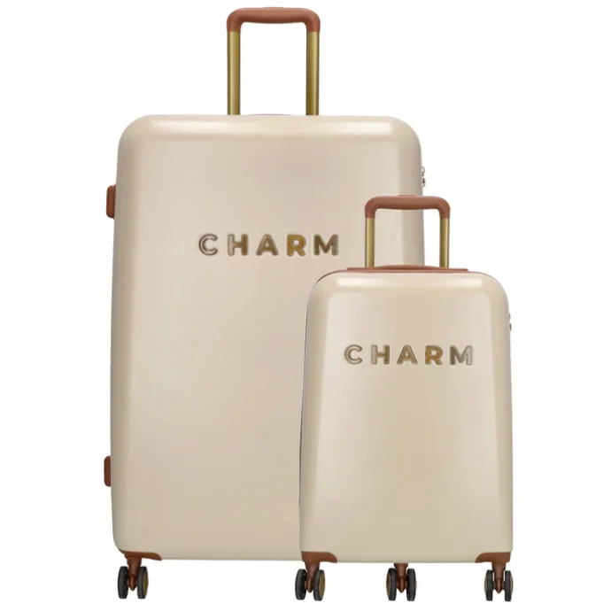 Charm London Travel Trolley Set beige