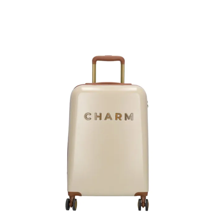 Charm London Travel Trolley Set beige