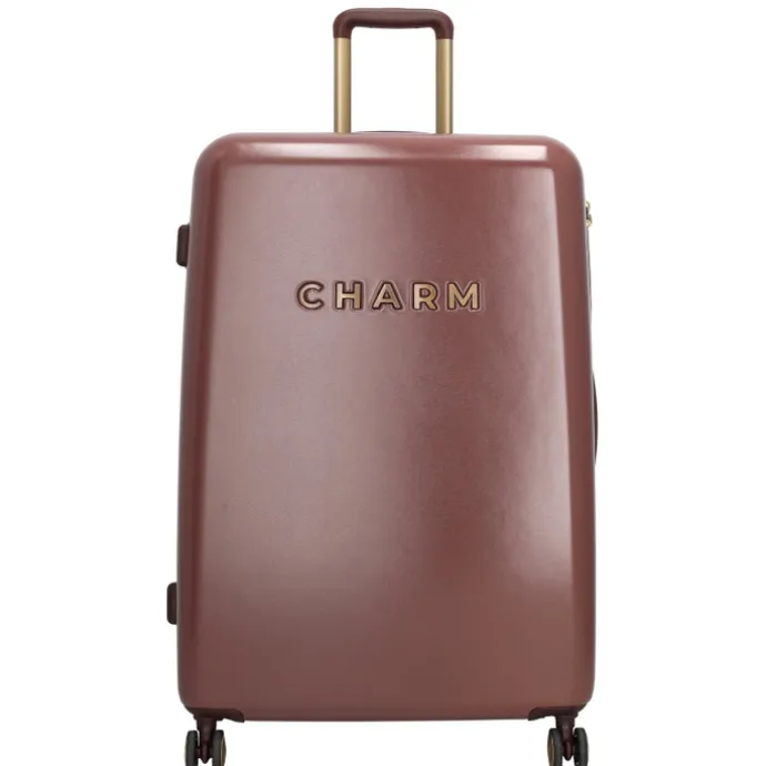 Charm London Travel Trolley Set bordeaux