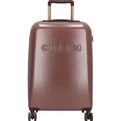 Charm London Travel Trolley Set bordeaux