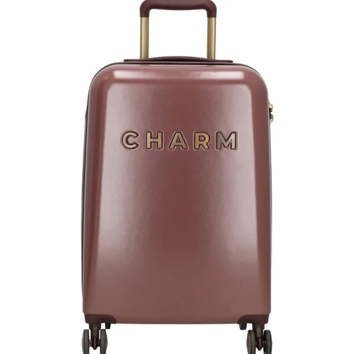 Charm London Travel Trolley Set bordeaux