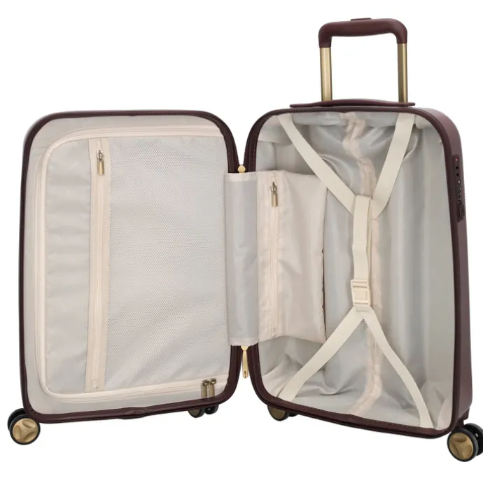 Charm London Travel Trolley Set bordeaux