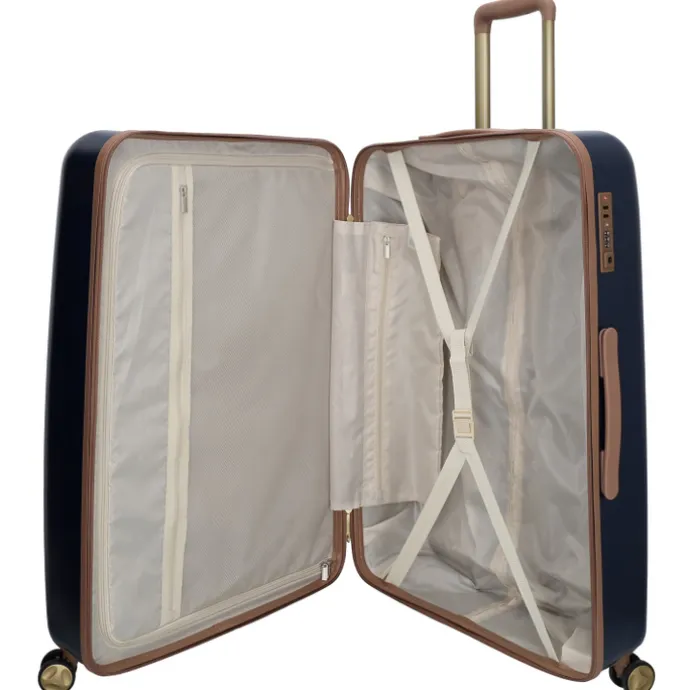 Charm London Travel Trolley L blauw