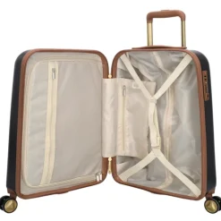 Charm London Travel Trolley Set zwart